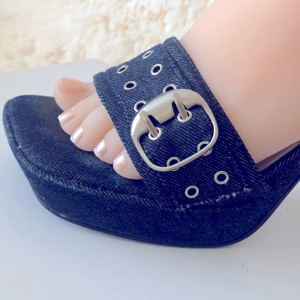 Mudd open back jeans sandal - Picture 4 of 5